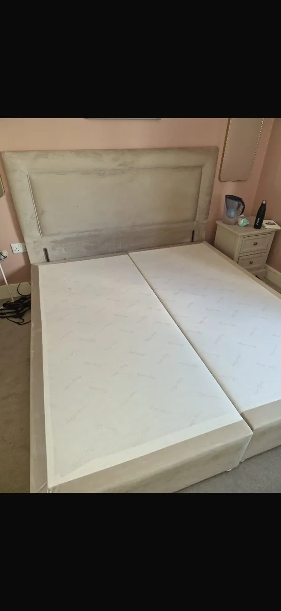 Bed base and headboard - Super Kimg