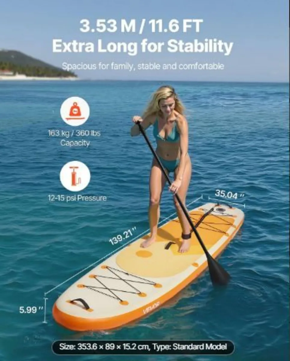 Inflatable Stand Up Paddle Board - Image 3