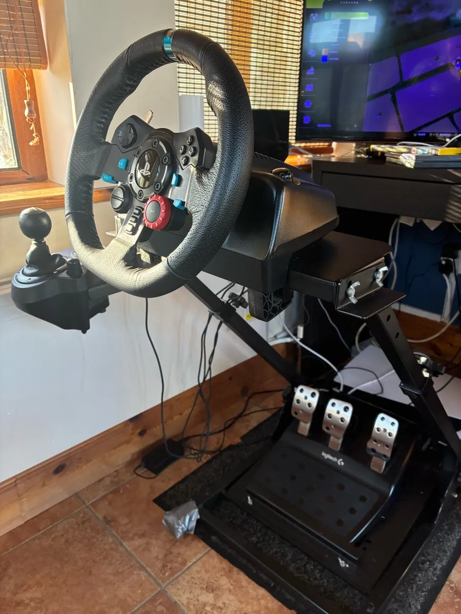 Logitech G29 SE Driving Force + Gear Stick + Stand - Image 1