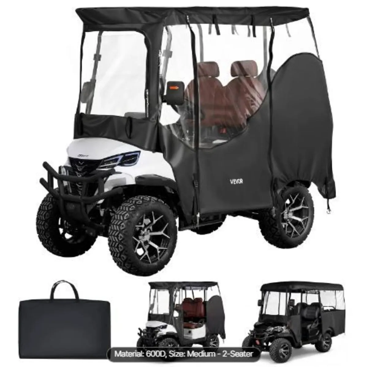 Golf Cart Cover, Visible Full-Enclosure - Image 4