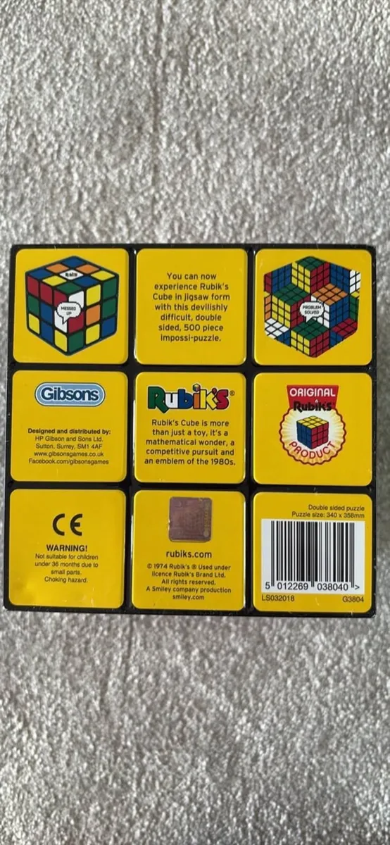 4 Collectable Double-Sided  3D Jigsaw Puzzles - Image 2