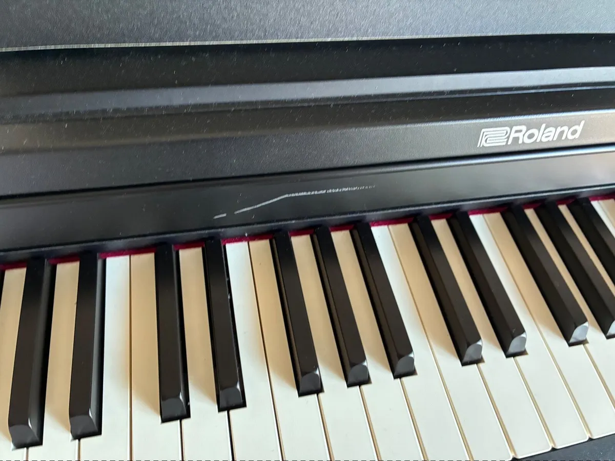 Roland RP102 Digital Piano + Sony MDR-7506 Headpho - Image 2