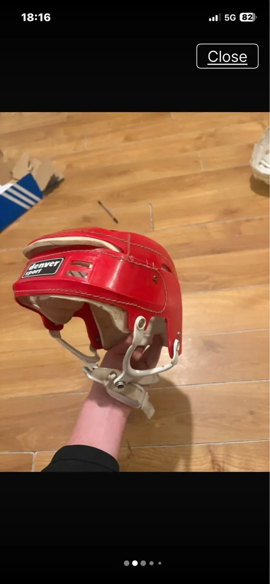 Oldstyle hurling helmet - Image 1