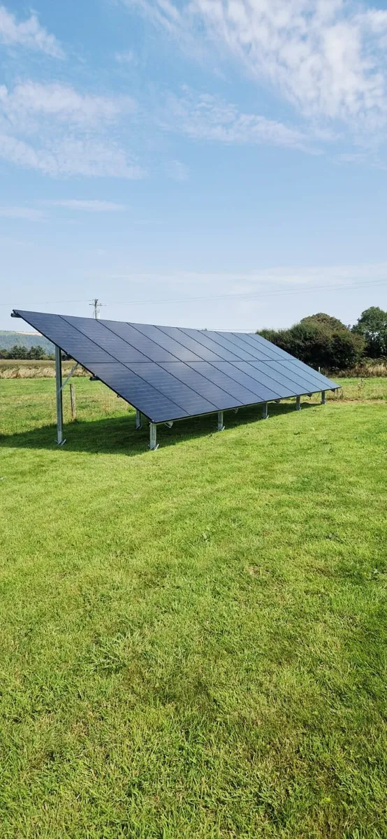 Solar ground mounting 20 solar panels - Image 1