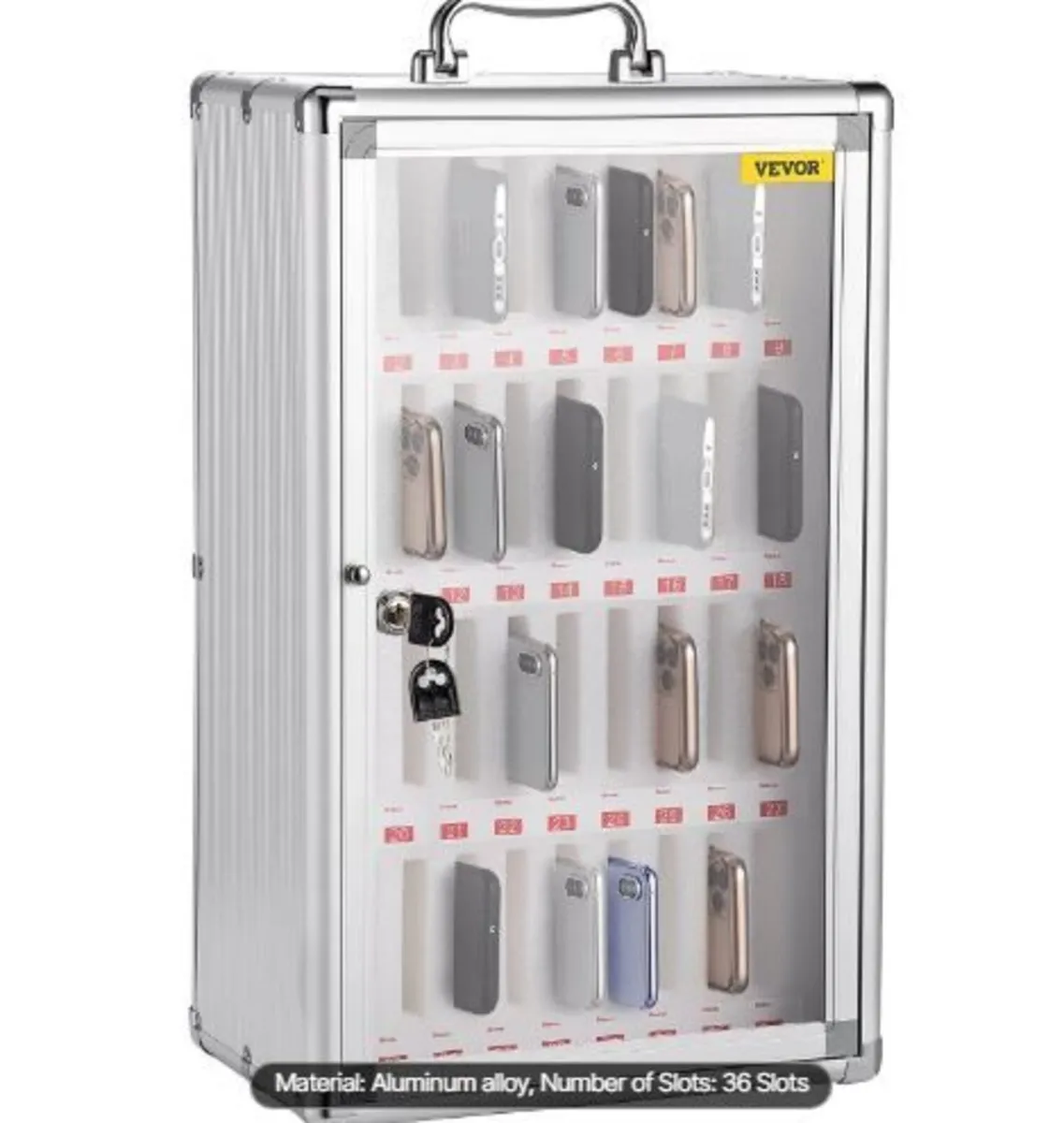 Cell Phone Storage Cabinet, 36 Slots, - Image 2