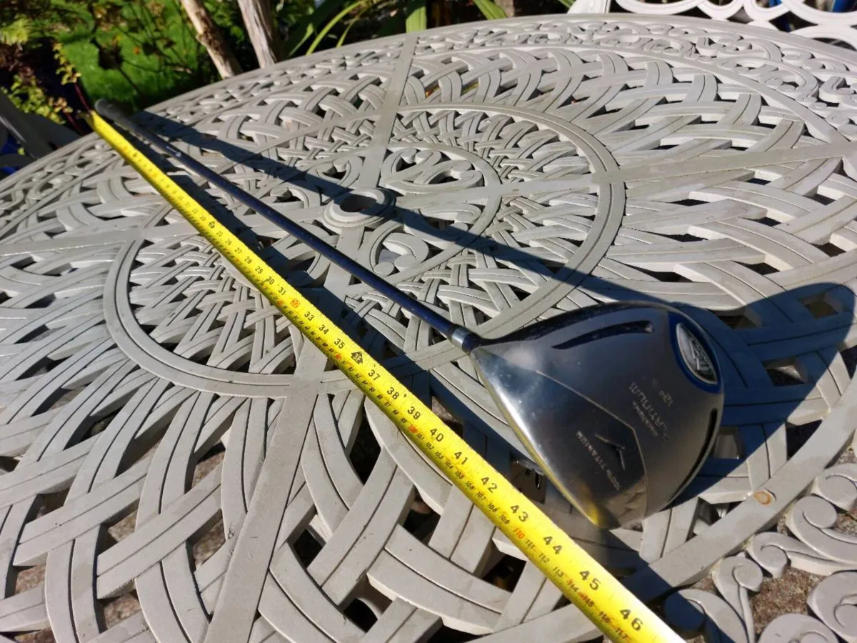 MD Golf Black Hawk Titanium Driver 12d - Image 1