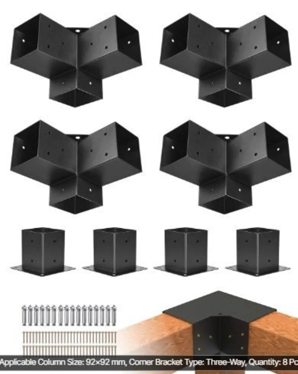 Pergola Bracket Kit, 4x4 Inch - Image 3