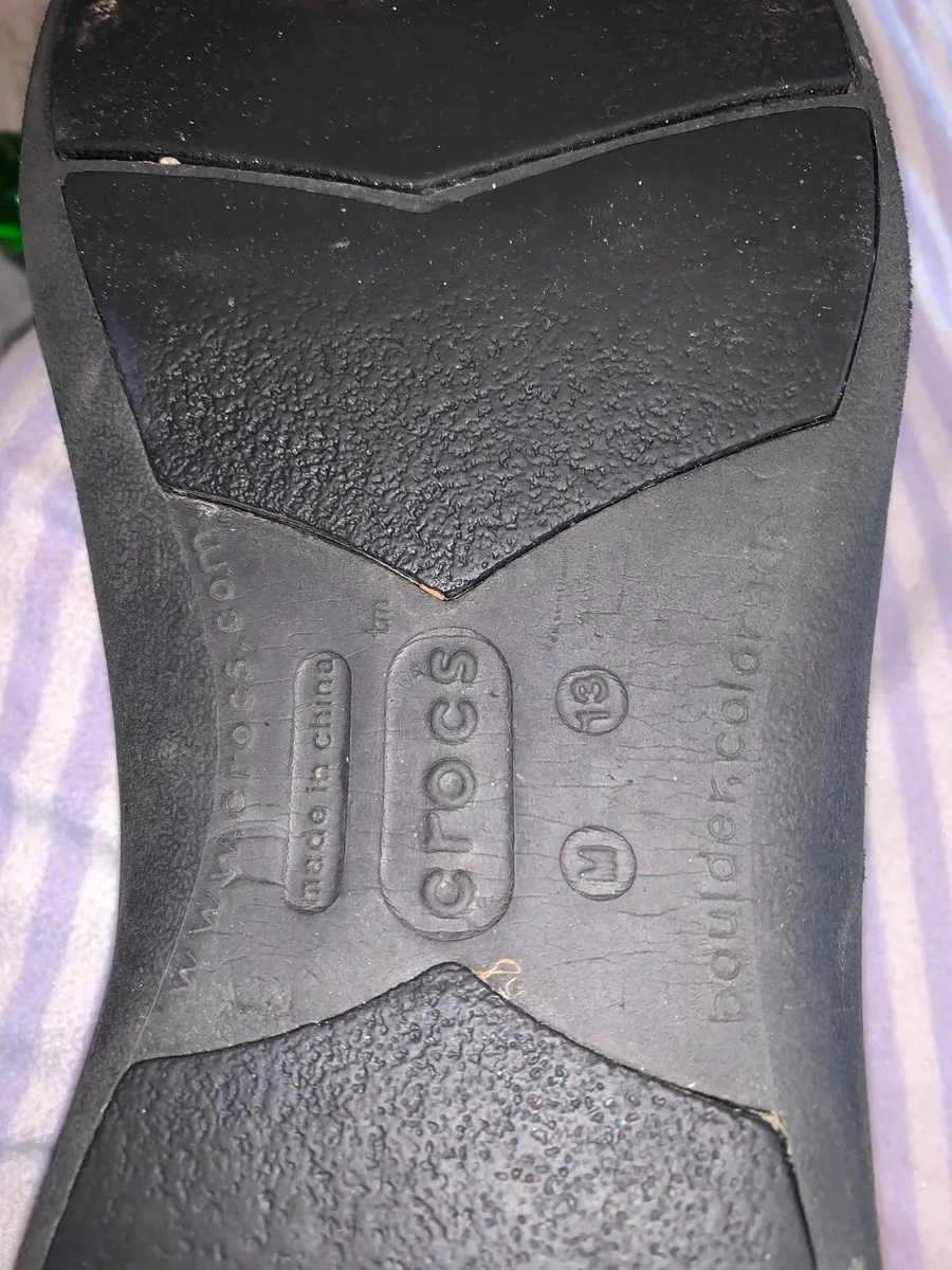 Crocs size 13 Mens boots - Image 2