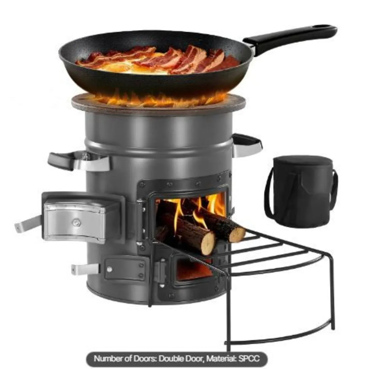 Camping Rocket Stove, Wood Burning - Image 2