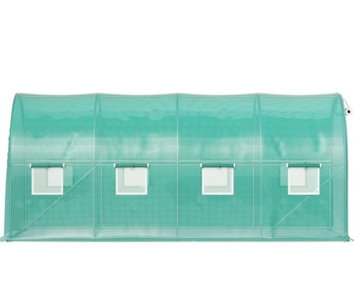 Large Walk-In Polytunnel Greenhouse 15ft × 7ft × 7 - Image 3