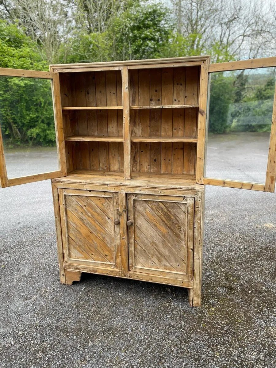 Kitchen dresser large - solid pine - Image 3