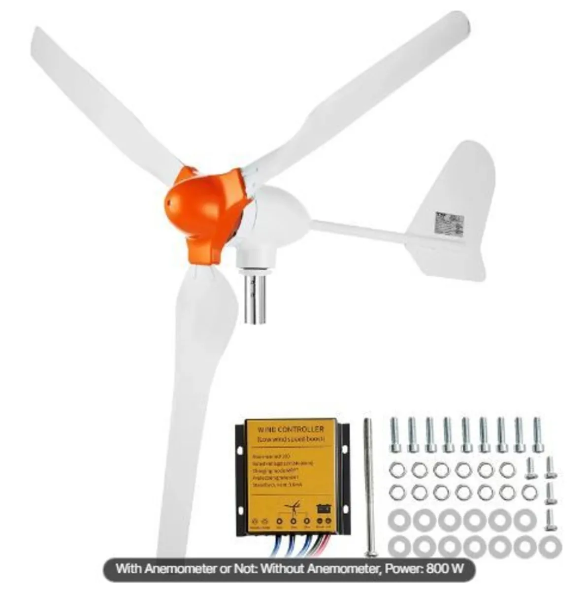 800W Wind Turbine Generator, 12V Wind - Image 3