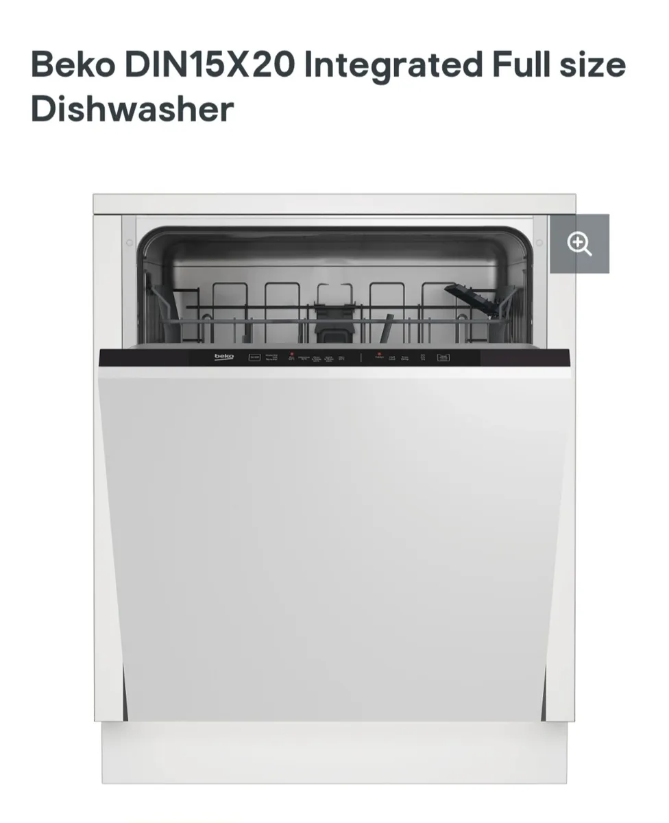 Unused Fully Integrated Dishwasher - Image 1