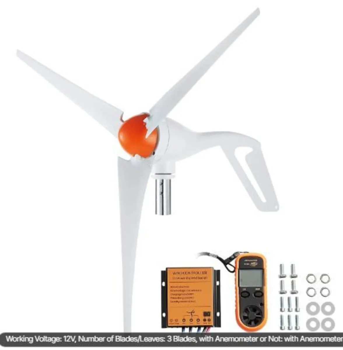 500W Wind Turbine Generator, 12V Wind - Image 1