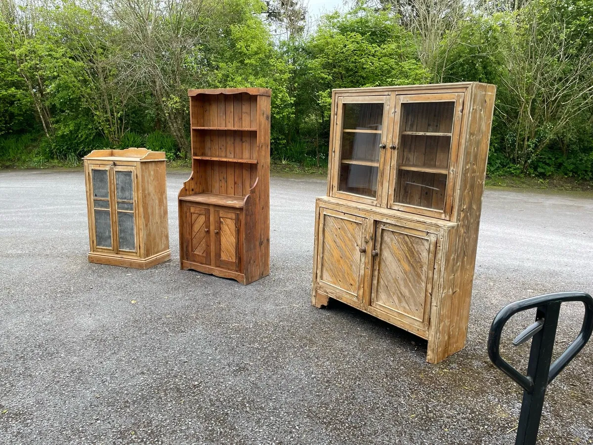 Cupboard solid pine - Image 4