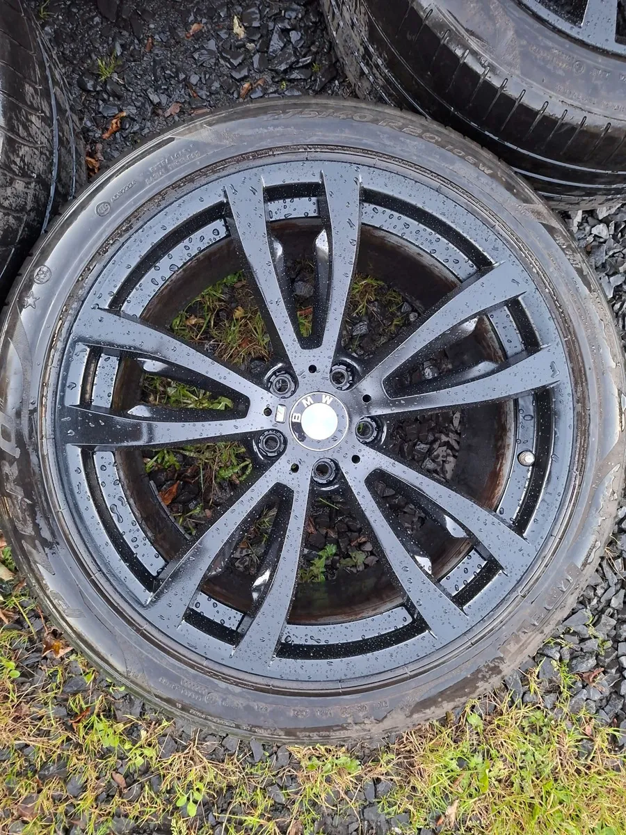 20" Genuine Bmw X5 M Sport Alloys with tyres - Image 4