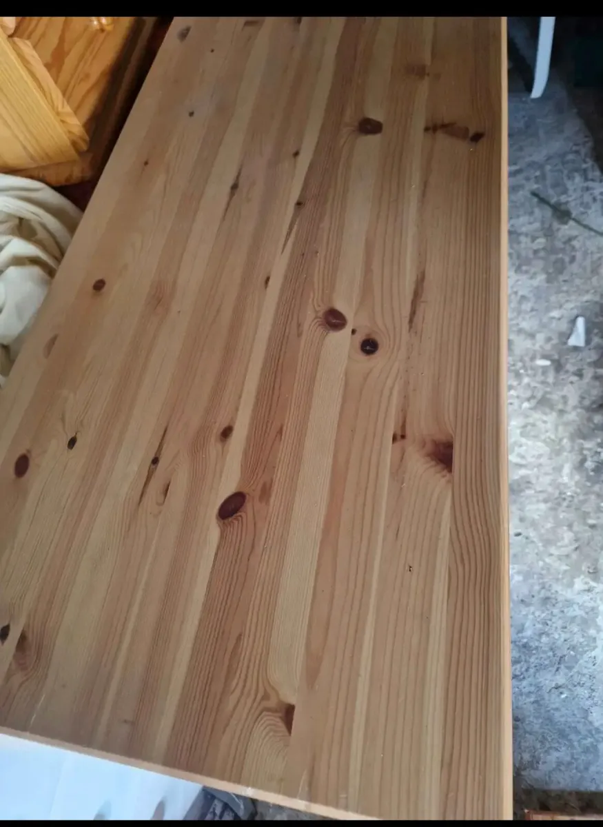 Large solid pine chest of drawers - Image 2