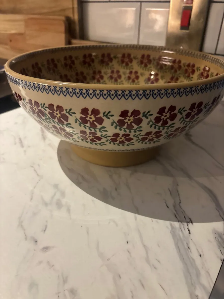 Nicholas Mosse Old Rose Fruit Bowl - Image 1