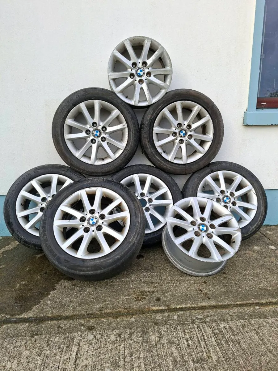 8 BMW e46 16" wheels - Image 2