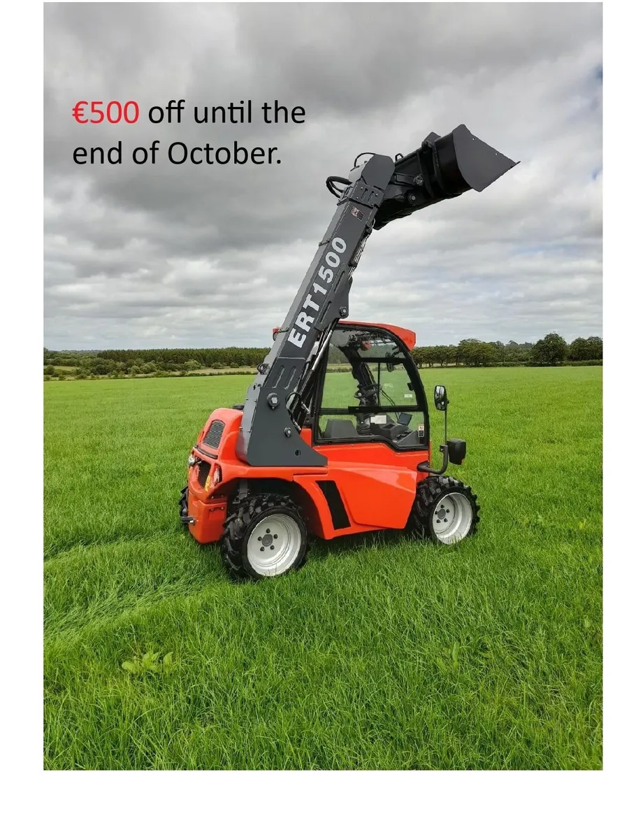 Telehandler, 1.5ton, Everun. €500 off until Oct.31 - Image 1