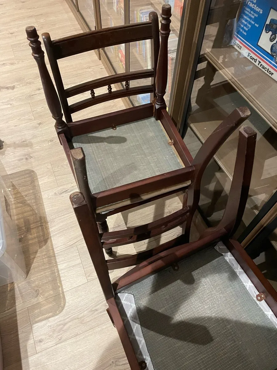 Set of Antique/Vintage Edwardian Dining Chairs - Image 1