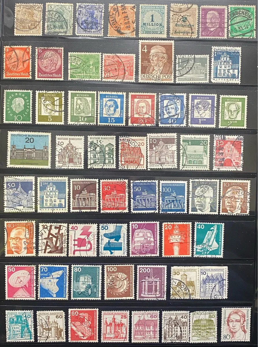 German stamp lot - Image 1
