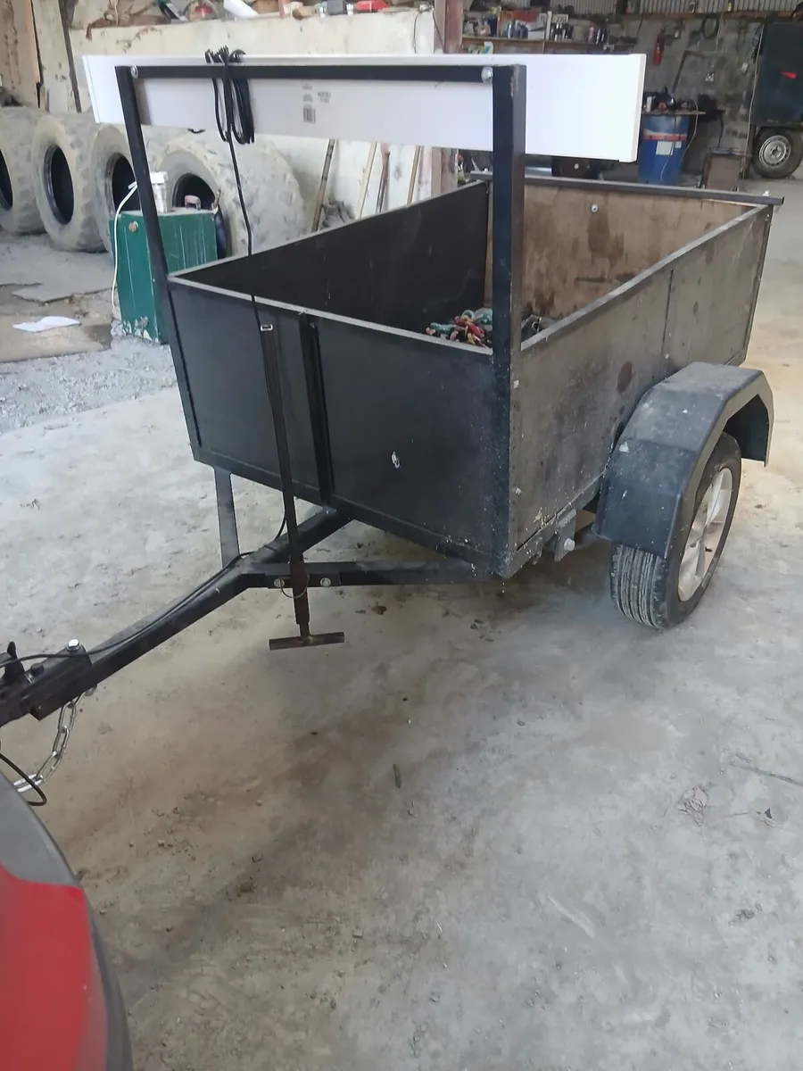 Tidy cartrailer 5ft x 3ft3 - Image 1