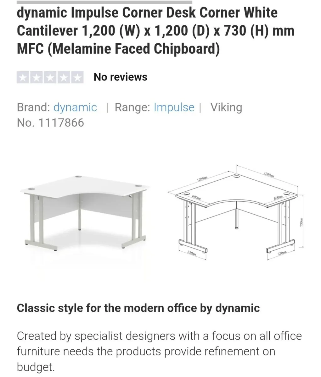 Office desk - Image 1