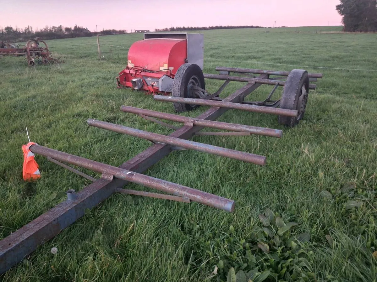 Silage Bale, bale trailer rotovator yard clearance - Image 2