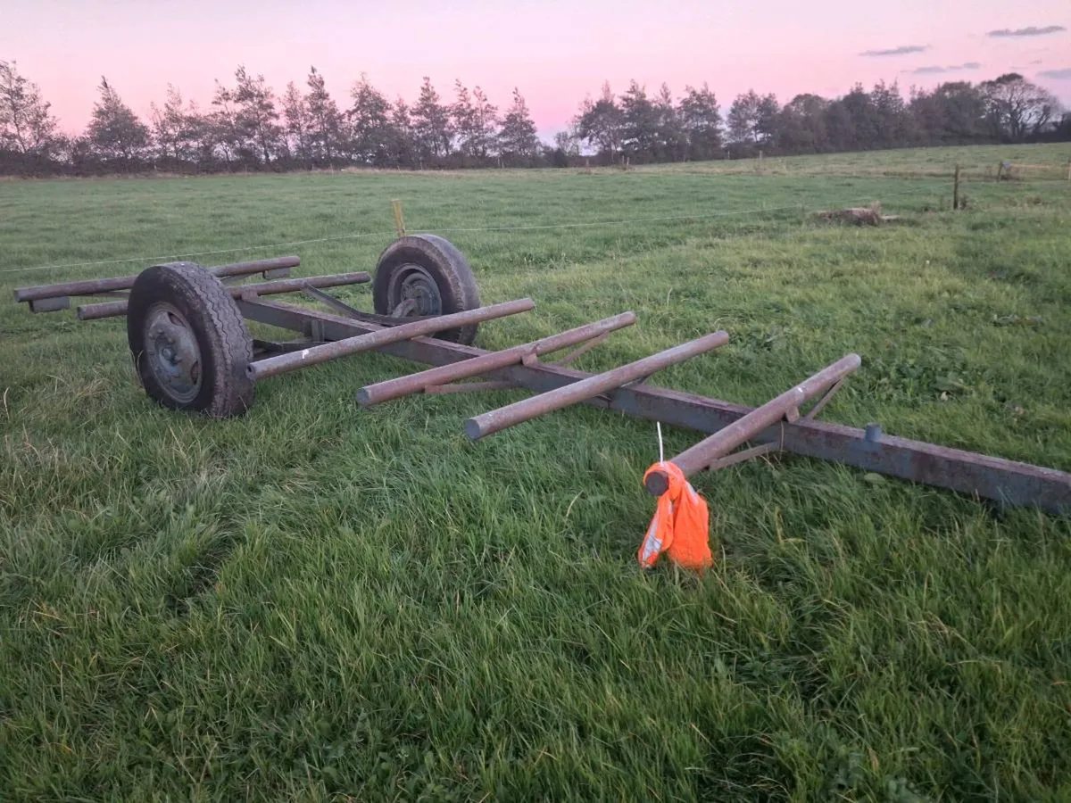 Silage Bale, bale trailer rotovator yard clearance - Image 3
