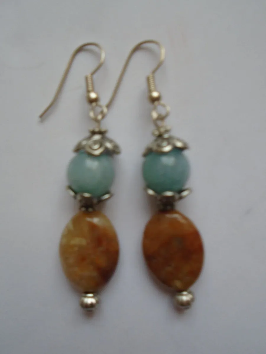 Gemstone earrings, Jewellery, Gift, - Image 2