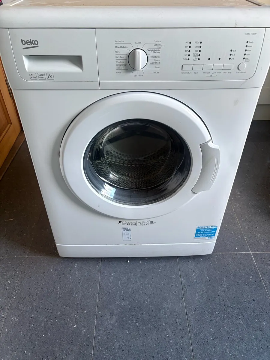 Beko washing machine 6k - Image 1