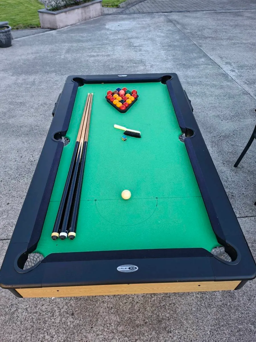 Multipurpose pool/snooker and table tennis table - Image 1