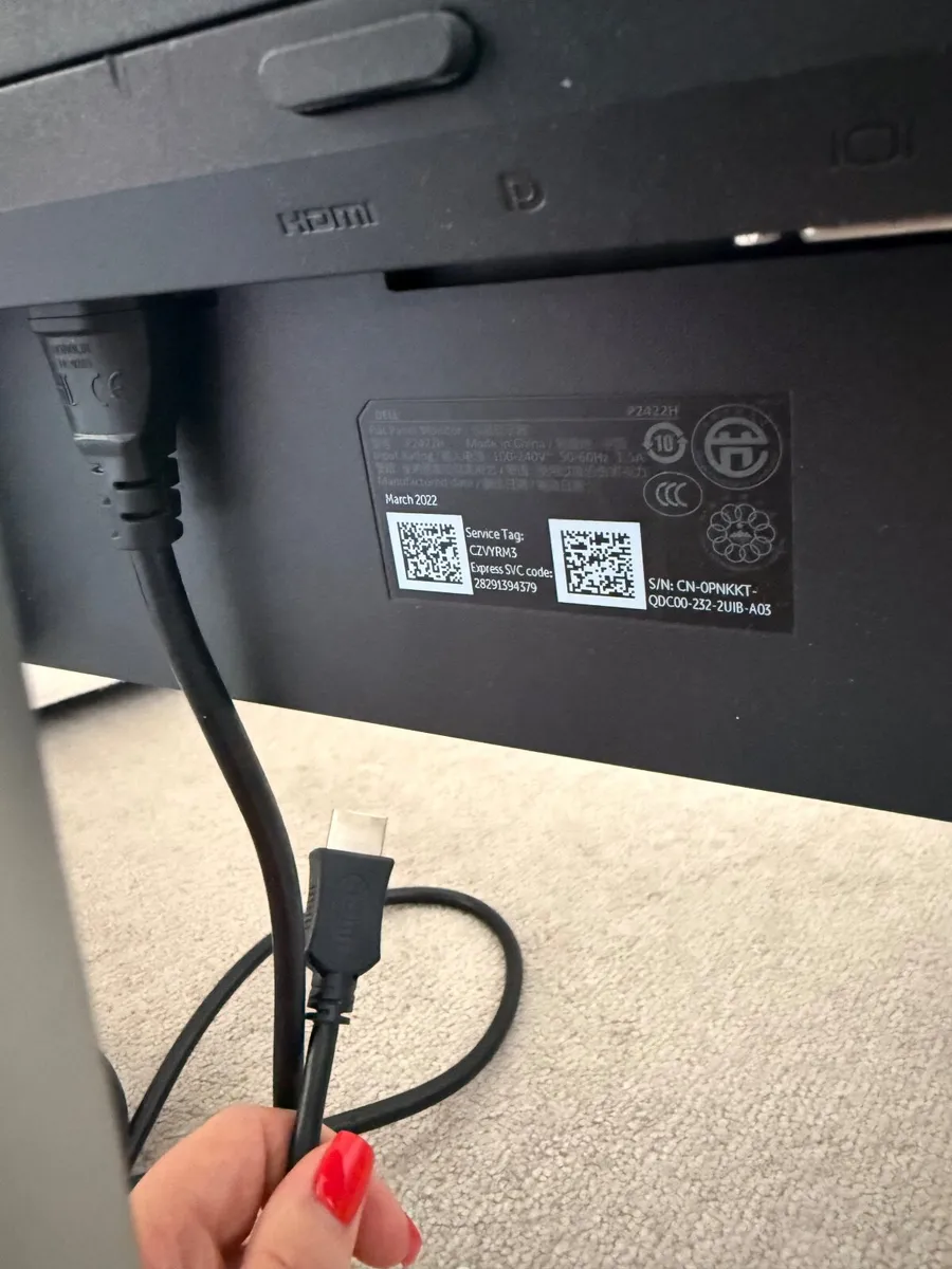 2x Dell P2422H 24" Full HD IPS Monitors – €70 each - Image 3