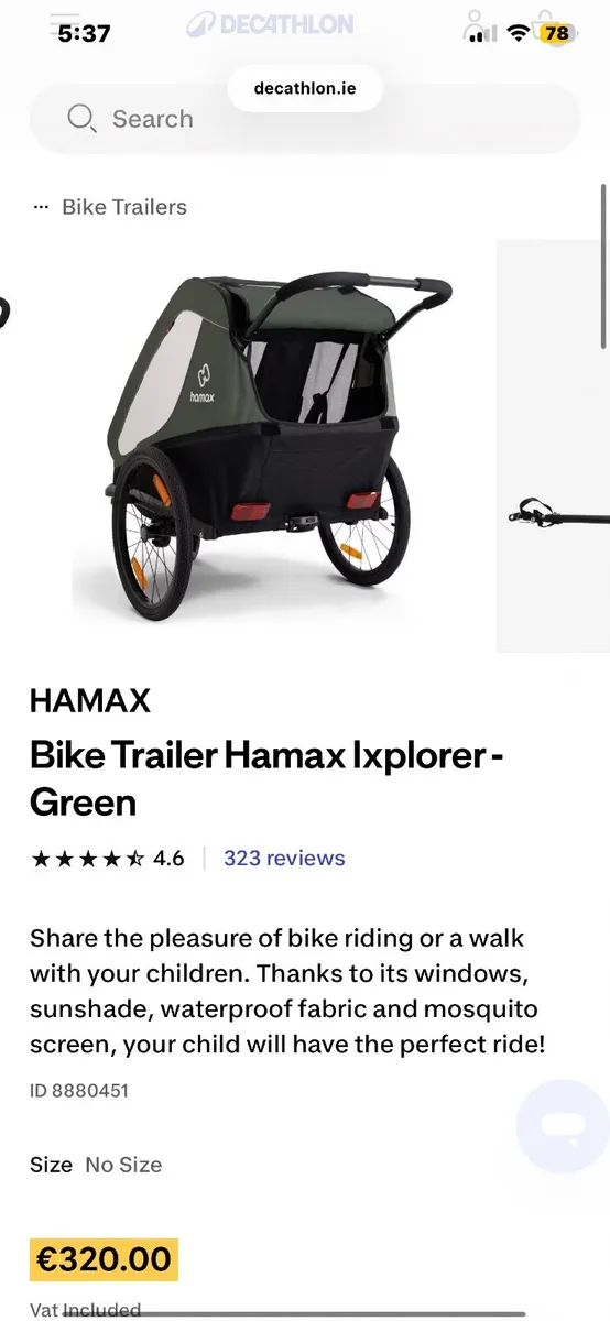 Cart / trailer for kids - Image 3
