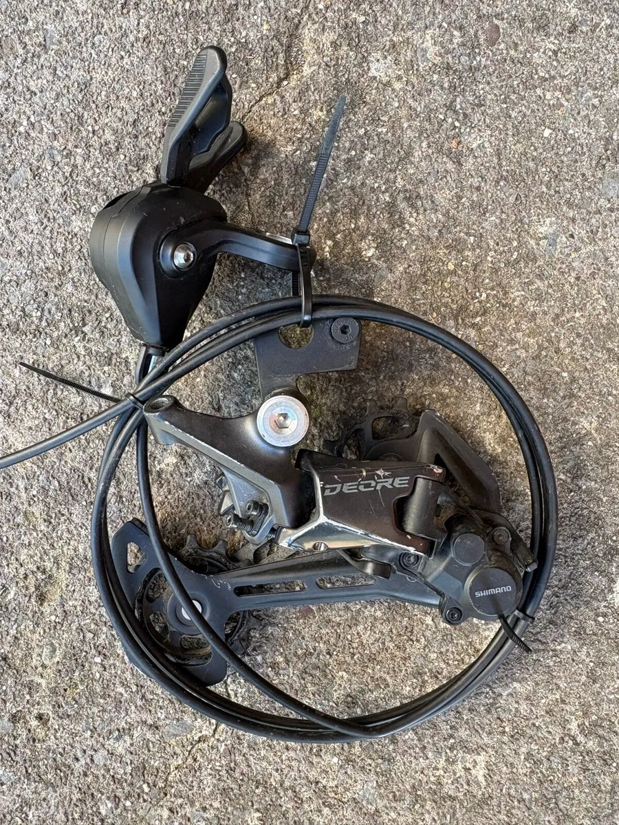 MTB SPARES - Shimano Deore Shifter & Derailleur - Image 1