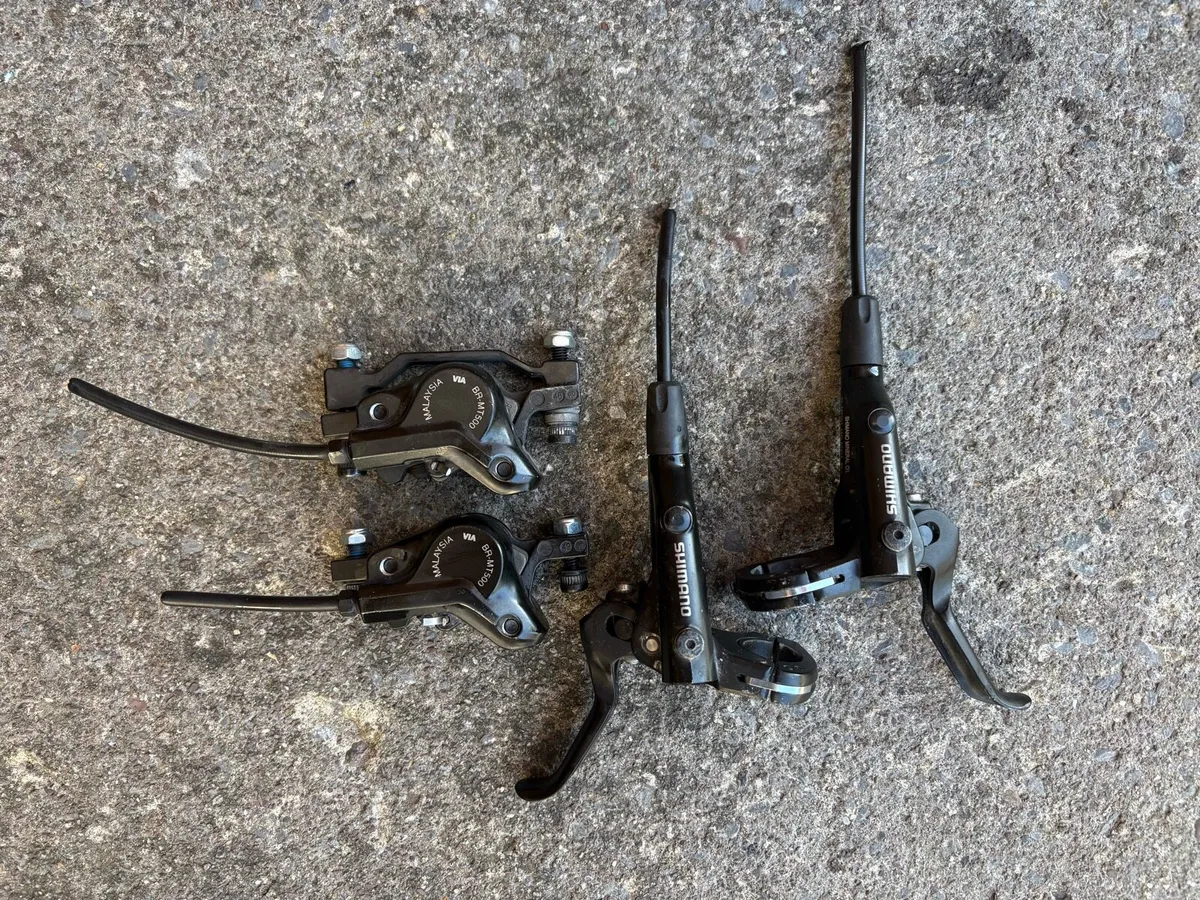 MTB SPARES - Hydraulic disc brake set - Image 1