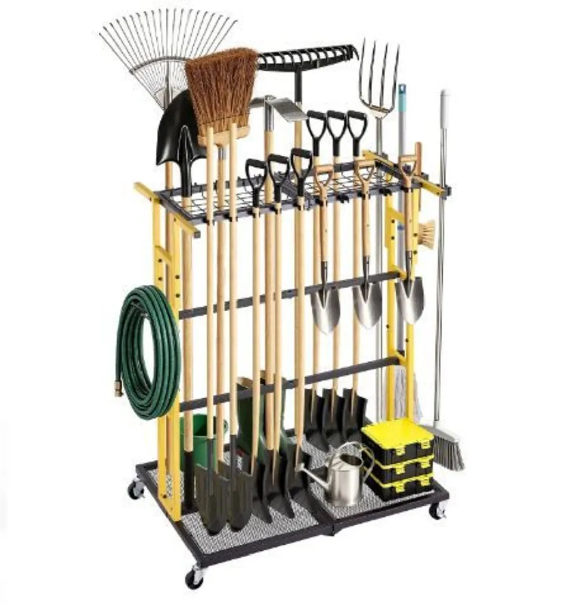 Garden Tool Organizer with Wheels - Image 2
