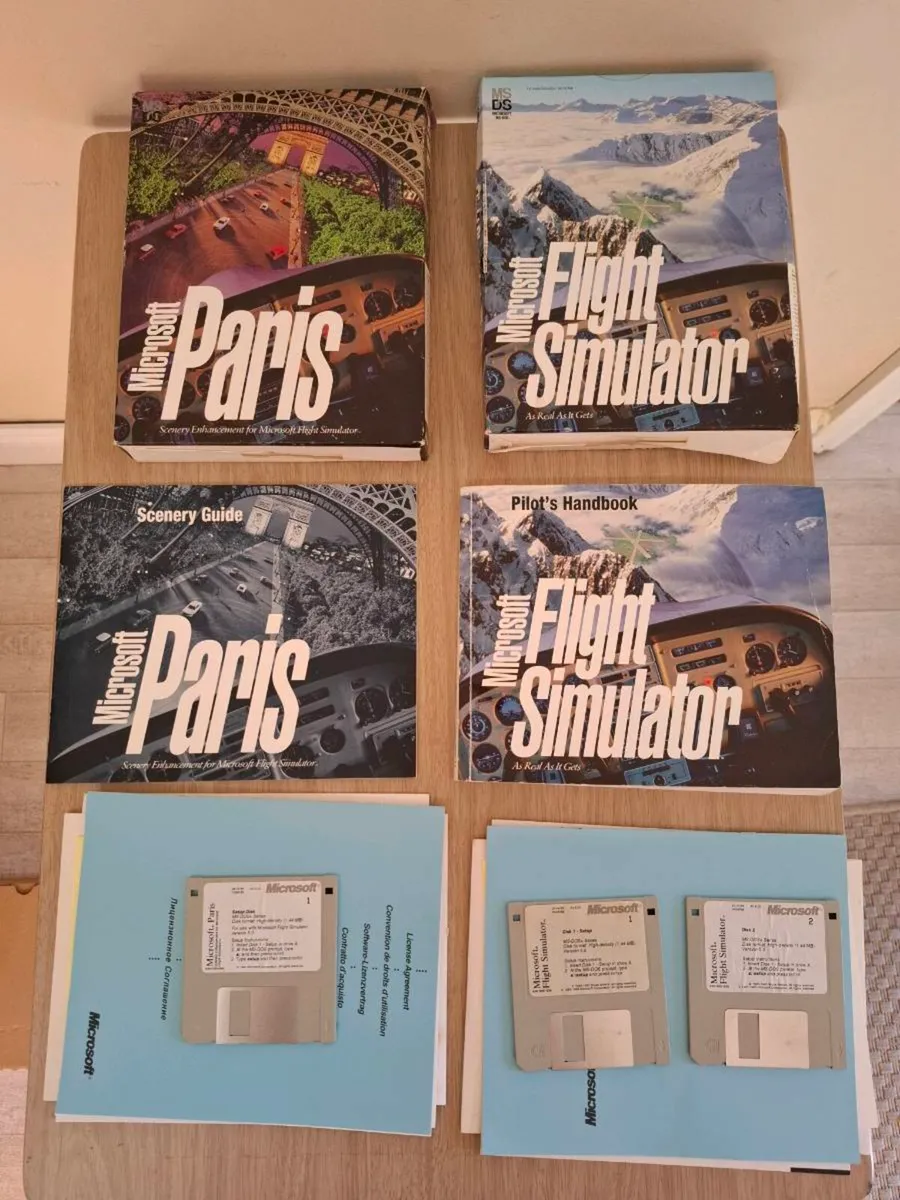 Microsoft Flight Simulator 5.0 Big Box + Paris -PC - Image 1