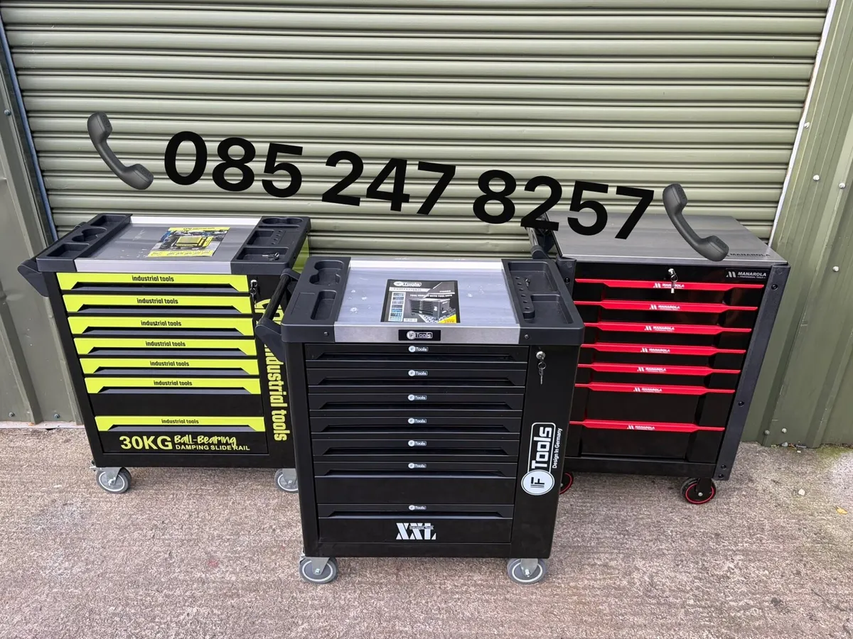 Brand New 7-Drawer + Side Cabinet Tool Chest - Image 1