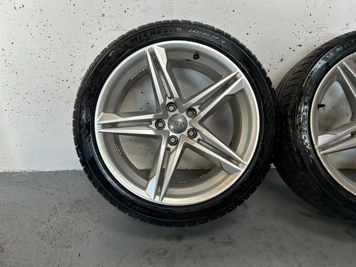 18” Audi A4 S-Line Alloys - Image 2