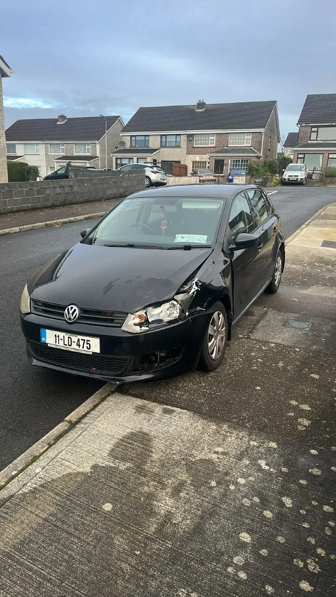 2011 VW Polo 1.2 TDI Trendline – Damaged - Image 1