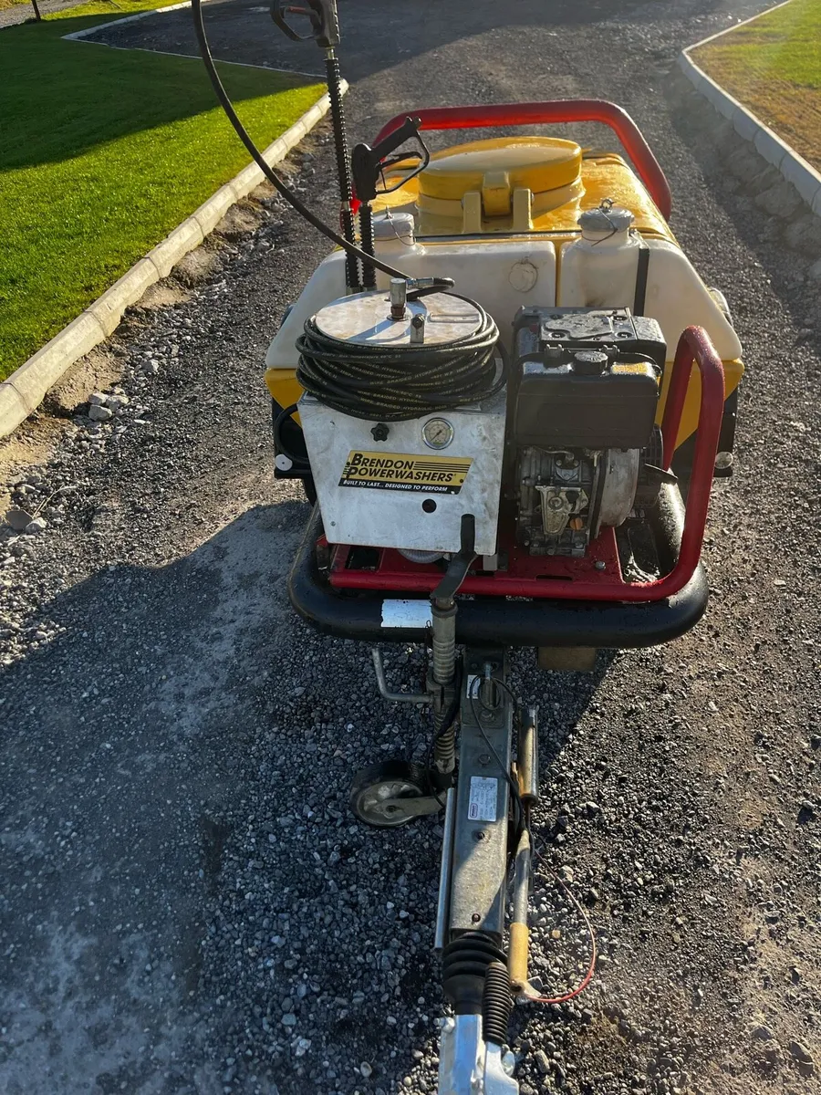 Brendon/ Yanmar Diesel Powerwasher c/w 40m pipe - Image 3