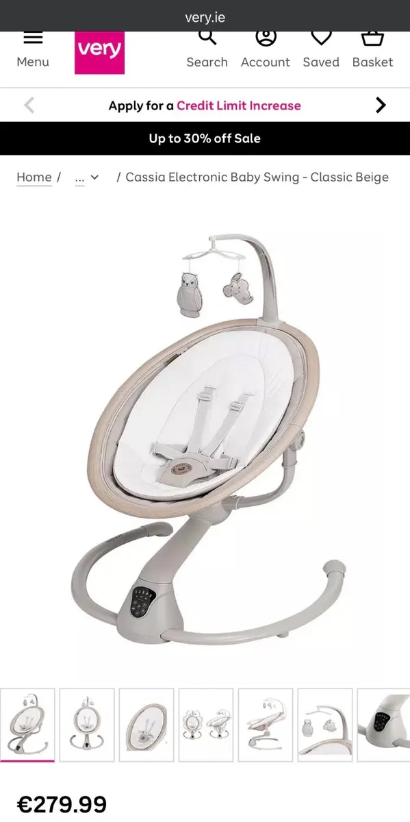 Maxi-Cosi Cassia Swing - Beige - Image 3