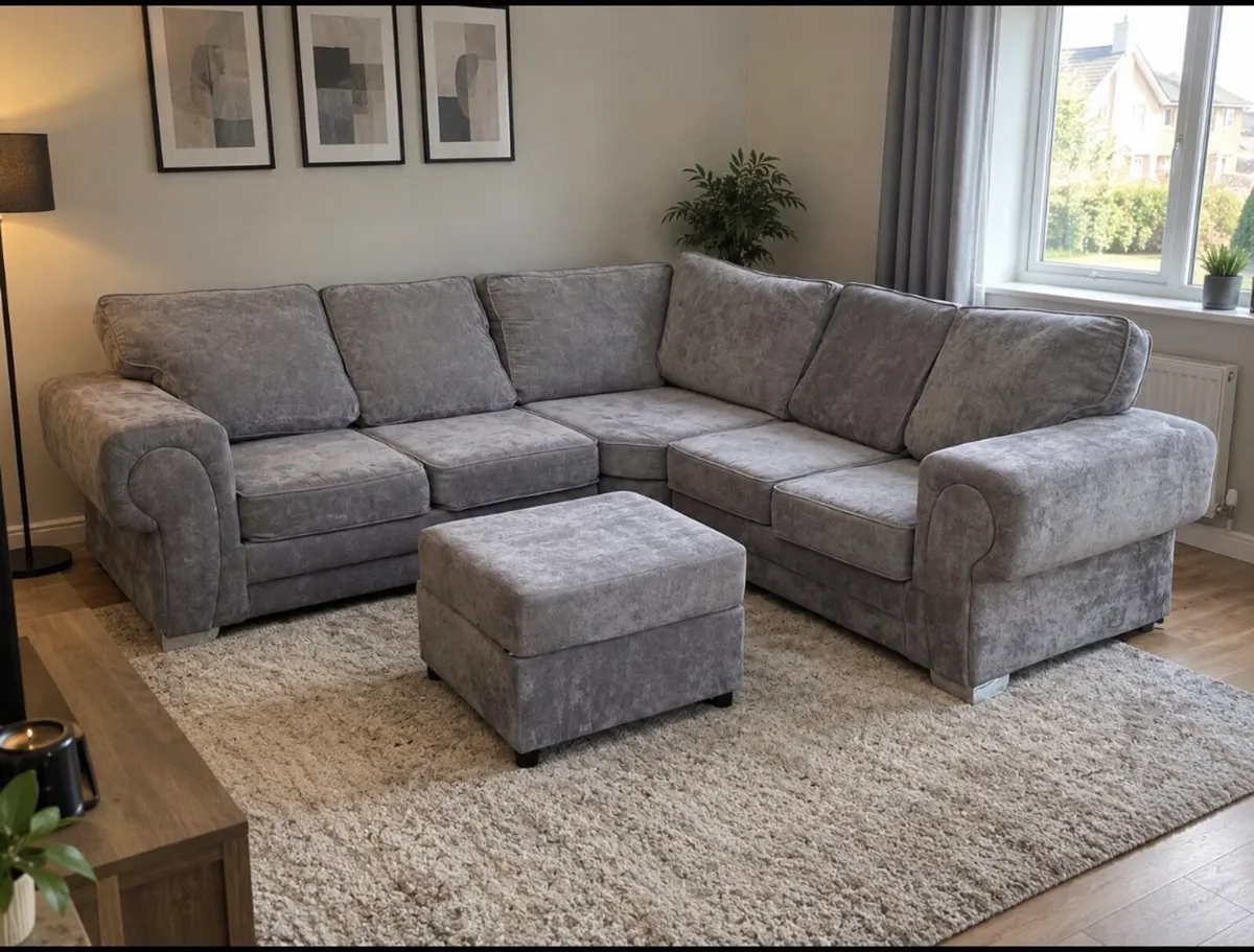 Verona grey sofa