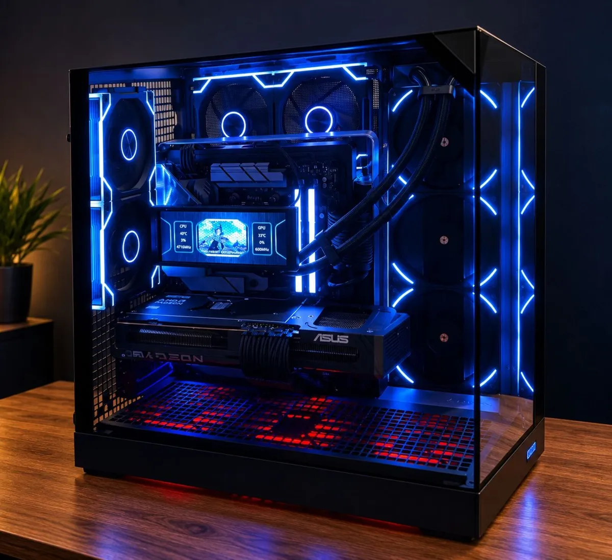 High-end Gaming Pc Ryzen 7 7800x3d Asus Radeon Rx - Image 2