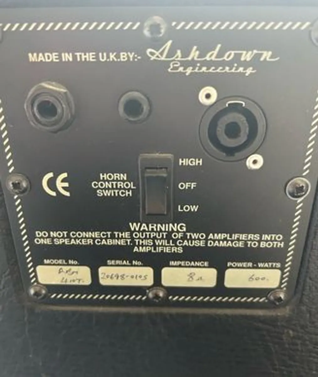 Ashdown 4x10 bass cabinet 600W - Image 4