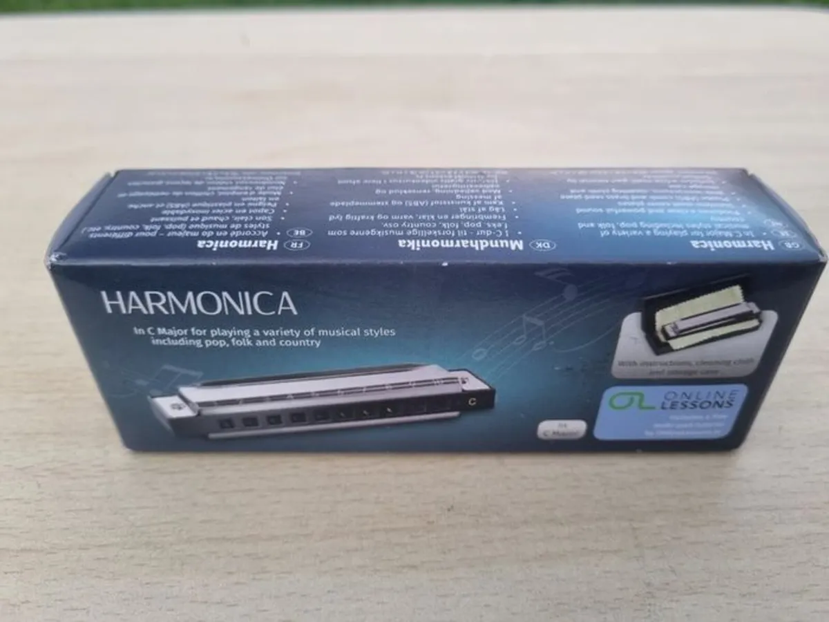 German 10-hole harmonica by Streetlife Music - Image 1