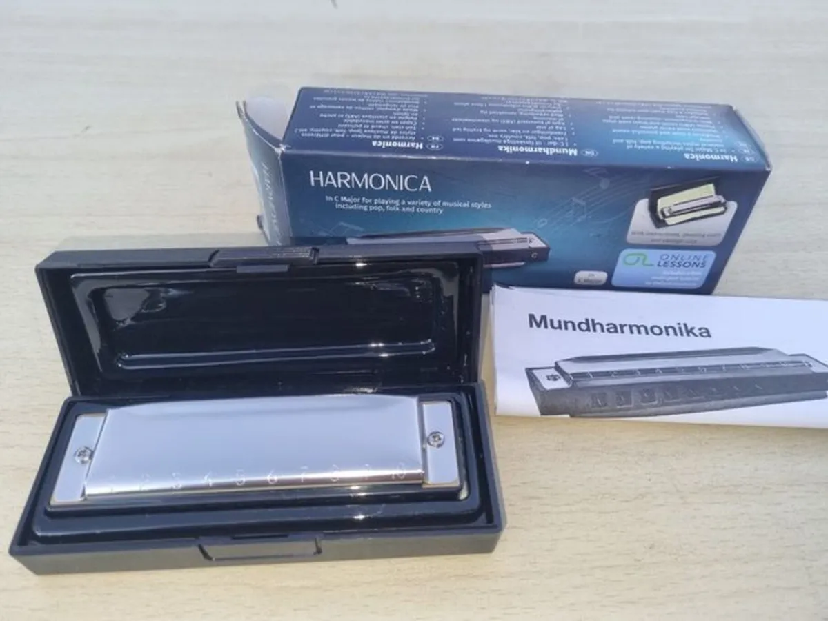 German 10-hole harmonica by Streetlife Music - Image 2