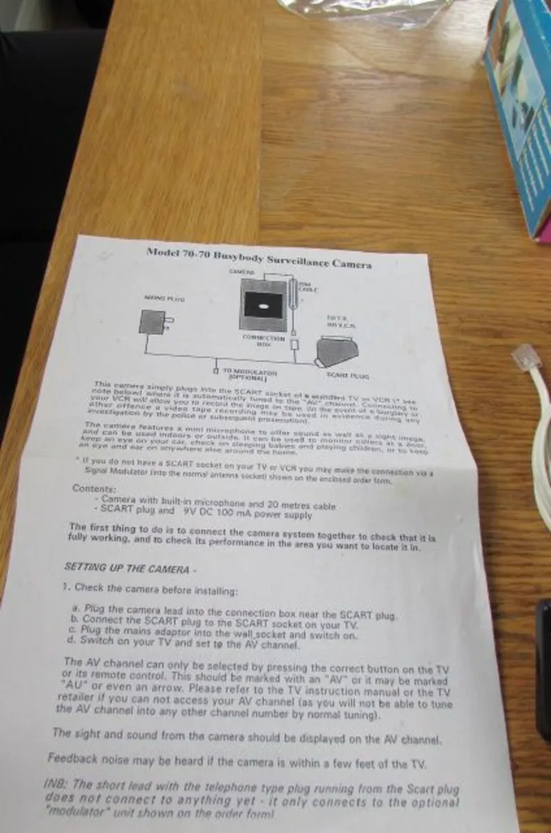 Surveillance Camera for Sale - Image 2